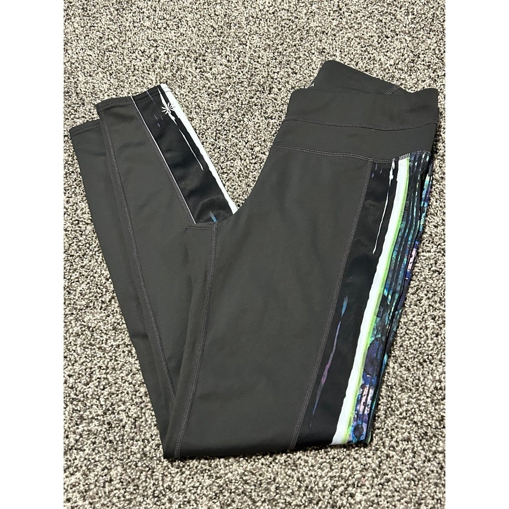 A35 Athleta full length leggings size small gray women's